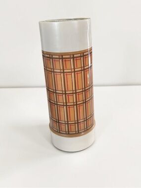 Vintage Aladdin Thermos Cup Retro Plaid Travel Mug Gift for Camper